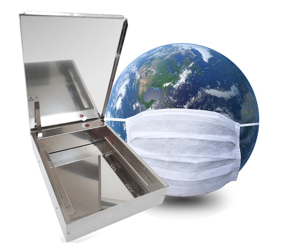 Unsere UV Desinfektionsbox ist die ideale Anwendung zur Sterilisation beruflicher und privater Gegenstände - sicher und effektiv